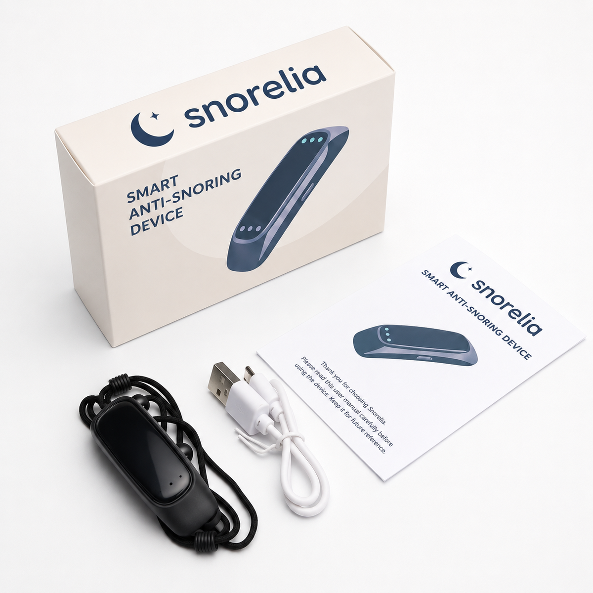 Snorelia Noctra™ Smart Sleep Device
